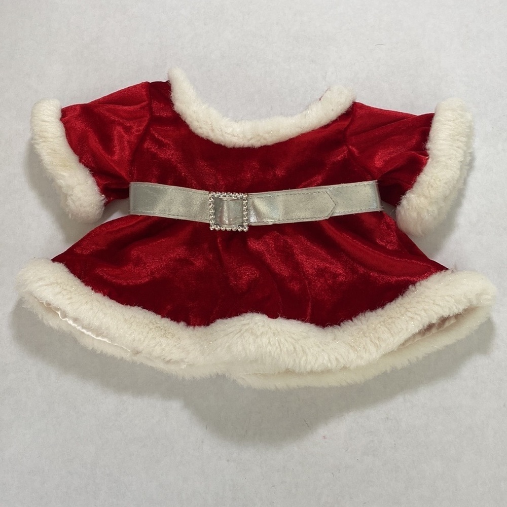 Build-a-bear red velvet Santa‎ dress